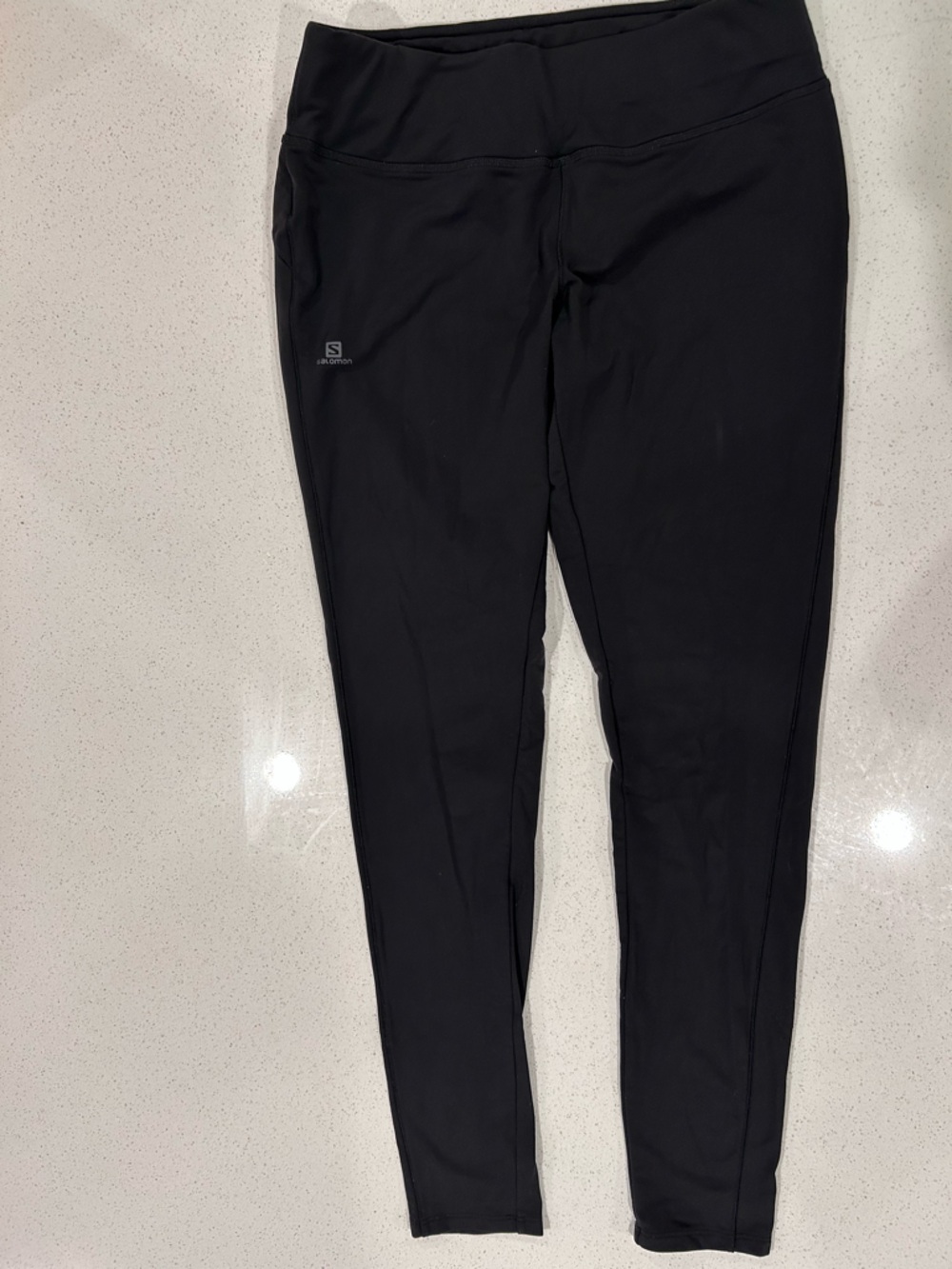 Salomon Black High-Rise Performance Leggings